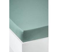 VERTBAUDET Drap-Housse uni Enfant Vert bleuté 90X200