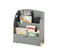 Etagère pour livres à roulettes LIGNE SCHOOL vert TU