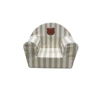 VERTBAUDET Fauteuil en Mousse rayé Ourson rayé Beige TU