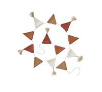 VERTBAUDET Guirlande fanions tricot BEIGE CLAIR UNI TU