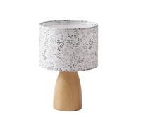 VERTBAUDET Lampe de chevet imprimé fleur écru TU