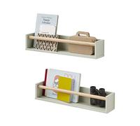 Lot de 2 étagères livres vert TU