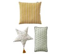 VERTBAUDET Lot de 3 Coussins Multicolore TU