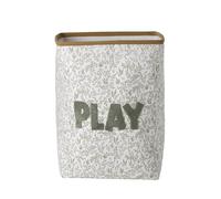VERTBAUDET Panier de rangement carré PLAY écru TU