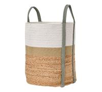 VERTBAUDET Panier De Rangement En Jute Tricolore Enfant vert TU