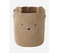 VERTBAUDET Panier De Rangement En Sherpa Ourson marron TU