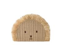 VERTBAUDET Panier de rangement Lion en corde de papier et raphia beige TU