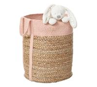VERTBAUDET Panier En Jute Bicolore Calla Enfant osier/rose TU