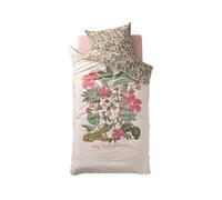 Parure housse de couette enfant et taie oreiller TROPICAL, avec coton recyclé multicolore 140X150 63X63