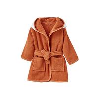 VERTBAUDET Peignoir de bain bébé Renard ORANGE 12M(74CM)