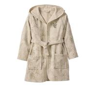 VERTBAUDET Peignoir de bain enfant GREEN JUNGLE, avec coton recyclé vert imprimé 14A