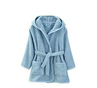 VERTBAUDET Peignoir De Bain Enfant Uni À Capuche Éponge