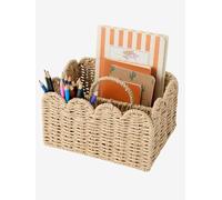 VERTBAUDET Pot à crayons feston beige TU