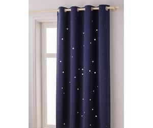 VERTBAUDET Rideau assombrissant Marine/étoiles 135X240