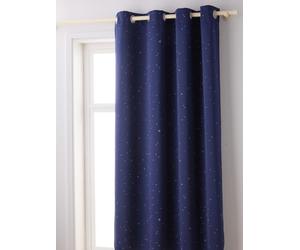 VERTBAUDET Rideau occultant Phosphorescent Marine imprimé 135X180