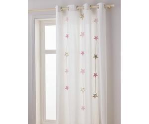 VERTBAUDET Rideau tamisant Magie Rose Rose 135X240