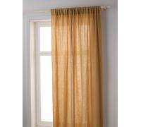Rideau tube tamisant en gaze de coton 140x260