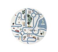 VERTBAUDET Tapis Circuit Rond Varsity écru TU