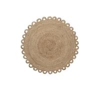 VERTBAUDET Tapis Rond en Jute FESTON Beige TU