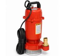 VERTEX, pompe submersible QDX 370 W pour eaux propres et légèrement polluées, pour piscine, jardin, étang, cave, puits, irrigation et arrosage