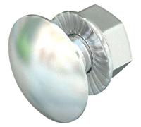 Vertr Vis à tête bombée avec écrou combiné FRSB 6x12 A (6406138)