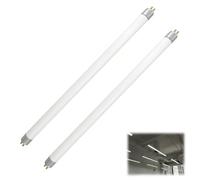 Veruydita Lot de 2 Tubes Fluorescents T5 8W 300mm Blanc Froid 6000K - Culot G5, 560 lm, Non Dimmable, Tube de Remplacement pour Armoire de Salle de Bain, Cuisine, Garage et Placard