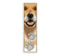 Vervaco 0143912 Marque-Page Chien Broderie Point de Croix Compté