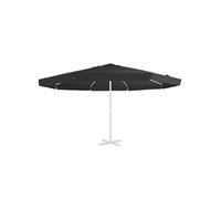 Vervangingsdoek voor parasol 500 cm zwart312544