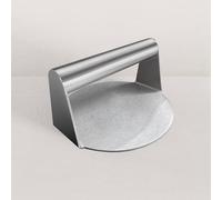 Verycook Presse pour Smash Burger en INOX Idéal pour réaliser des Smash Burger à la plancha Presse épaisse avec poignée INOX pour Une Bonne Prise en Main Large Surface Plate (Ø14cm) pour Bien