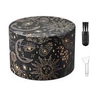 Vesavifaka Grinder Grande Crusher, 63 mm Tarot Grinder, 4 couches, pour épices, herbes, café avec grattoir à pollen et brosse, cadeau pour occasions spéciales