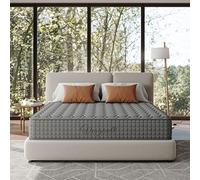 Vesgantti Matelas 120x200cm, 25cm Épaisseur, Matelas à Ressorts ensachés Indépendant, Confort 7 Zones de dureté H3, Soutien Parfait, Respirant, Oeko-tex (Gris, Tight Top)