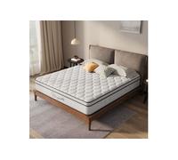 Vesgantti Matelas 120x200cm, 26cm Epaisseur, Matelas à Ressorts Ensachés Indépendant, Multicouches Extra Confort 7 Zones, Ferme Moyenne,