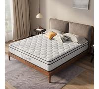 Vesgantti Matelas 120x200cm, 26cm Épaisseur, Matelas à Ressorts Ensachés Indépendant, Multicouches Extra Confort 7 Zones, Ferme Moyenne, Orthopédique, Oeko-tex (H3, Box-Top)