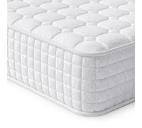 Vesgantti Matelas orthopédique à Ressorts ensachés - Dureté H3-90 x 200 cm - Fermeté Moyenne - 7 Zones - Matelas orthopédique à Ressorts ensachés - Certifié Öko-Tex - en Mousse Froide (Blanc, Haut