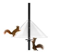 Vesidoloy Déflecteur Anti-écureuils pour mât de mangeoire,Protection pour Mangeoire Colibris - Pare-écureuils | pour Amoureux de la Nature, Jardiniers, Jardin, Terrasse, Balcon, Parc, École, Arbre,