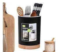 Vesone Seau de rangement pour vaisselle, porte-ustensiles de comptoir | Porte-ustensiles de comptoir Égouttoir à baguettes,Panier de rangement pour séchage d'argenterie, panier de élégant