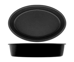 Vespa Vesp a Cerve Pasticciotto Lot de 6 moules ovales Anti-adhésifs en Aluminium Noir 0 x 6 x h.3 cm Acier 10 x 6 x 2,3 cm