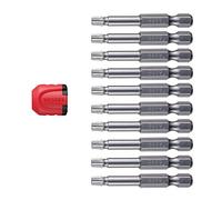 VESSEL EMGETX2550P10T Jeu d'embouts Neck Torsion TORX T25 50mm Ensemble de 10 pièces