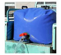 Vessie à eau pliable de 1 500 à 6 000 L - Conteneur d'eau portable en PVC for les urgences, l'agriculture et l'utilisation en extérieur(3x2x1m/6000L/1585gal)