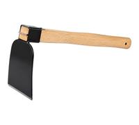 Vestamore Binette de Jardin, 38,5 cm, Outil de Jardinage Robuste en Acier au Carbone, tête Large, Manche en Bois de chêne, pour désherber, Creuser, Planter et Entretenir Le Potager