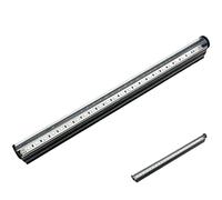 Vestamore Lot de 2 luminaires UV T5 - Barre LED - Alimenté par USB - Lumière noire pour fêtes, résine de durcissement, aquarium, éclairage de scène avec clips de montage et vis