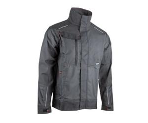 Veste AXONE coton/poly gris/noir taille 6 LMA LEBEURRE 2325-6