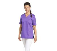Veste chasuble pour femme 1/2 Bras avec col en V - violet - X-Large