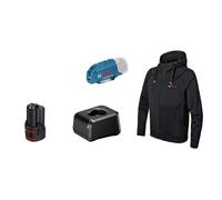 Veste chauffante Bosch Professional GHH 12+18V XA taille 3XL avec batterie 12V - 06188000GG