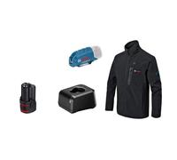 Veste chauffante Bosch Professional GHJ 12+18V XA taille 3XL avec batterie 12V - 06188000G2