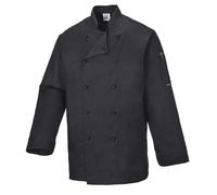 Portwest Veste de cuisine Somerset – Noir – Taille XL