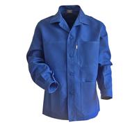 LMA Lebeurre Veste de cuisinier PLANTOIR 200241 Col chevalier Fermeture à boutons Bleu Bugatti T4