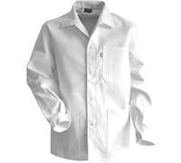 Veste de peintre ROULEAU coton sergé blanche T.2=S - LMA LEBEURRE - 200244-T2 Blanc G