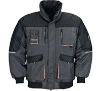 Veste de pilote gris foncé Gr. L