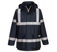 Veste De Pluie Fr Anti-statique Bizflame Couleur : Marine Taille S - Portwest